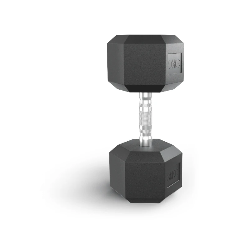 Гантель гексагональная UNIX Fit обрезиненная 30 кг / шт.