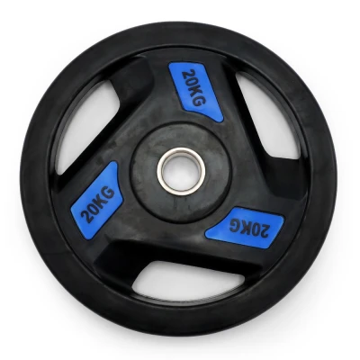Диск обрезиненный c хватом UNIX Fit PRO 20 кг, 51 мм, 1 шт.