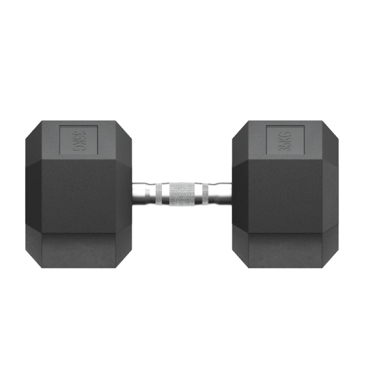 Гантель гексагональная UNIX Fit обрезиненная 35 кг / шт.