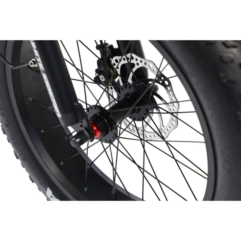 Электровелосипед WHTE SIBERIA SLAV PRO 1000W (матовый черный) — купить в Туле