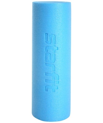 Ролик для йоги и пилатеса FA-501, 15x45 см, синий пастель