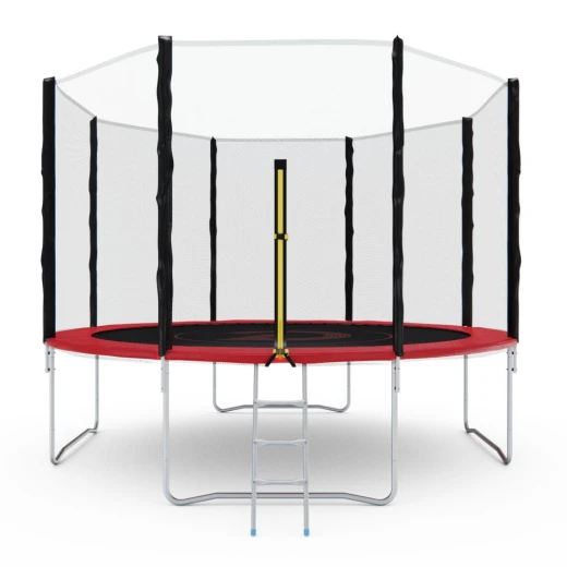 Батут с сеткой DFC PELPO 12ft с лестницей, RED купить в Туле по низкой цене