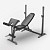 картинка Скамья силовая со стойками UNIX Fit Bench 130DD от магазина trenager71.ru в Туле