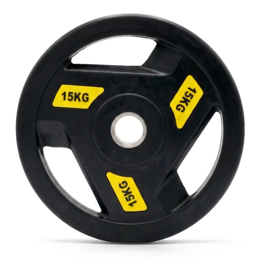 Диск обрезиненный c хватом UNIX Fit PRO 15 кг, 51 мм, 1 шт.