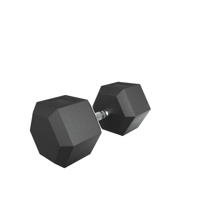 Гантель гексагональная UNIX Fit обрезиненная 50 кг / шт.