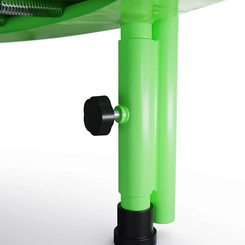 Батут с поручнем DFC JUMPFIT 36'' зеленый