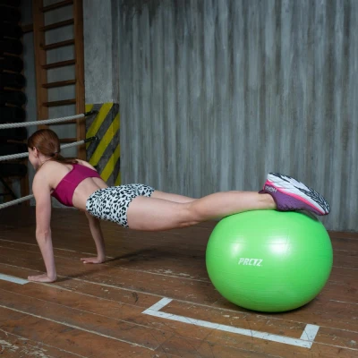 Мяч гимнастический PRCTZ GYM BALL ANTI-BURST, 65 см.