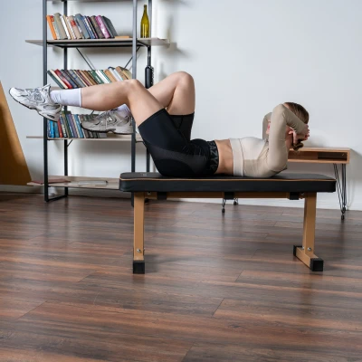 Силовая скамья прямая домашняя OXYGEN FITNESS MEEKER — купить в Туле в магазине тренажеров ArtRelax