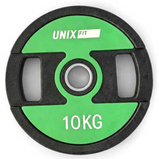 Диск уретановый c хватом UNIX Fit PRO 10 кг, 51 мм, 1 шт.