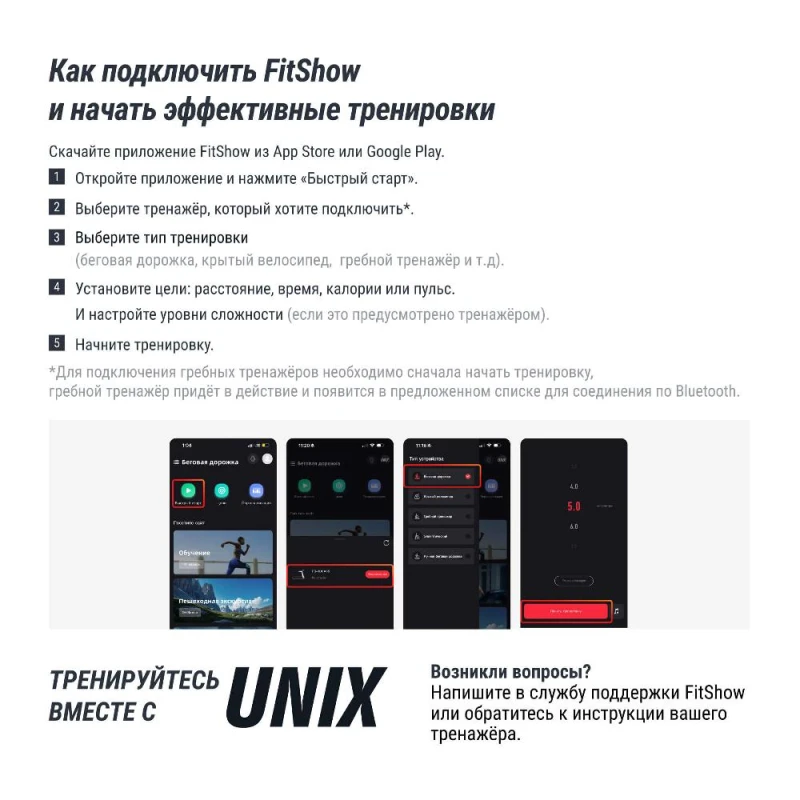 Гребной тренажер UNIX Fit Techno Rower 410E с электронной нагрузкой — купить в Туле в магазине тренажеров
