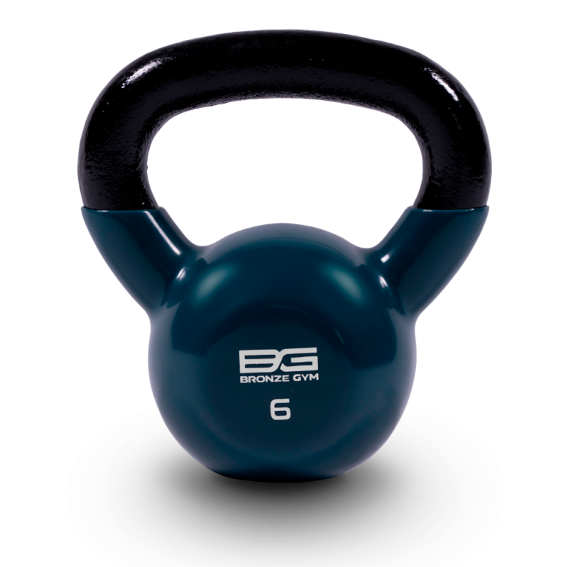 Гиря BRONZE GYM в виниловой оболочке 6 кг