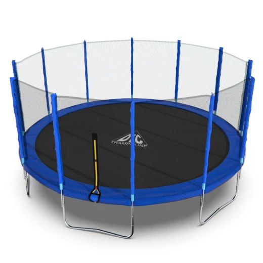Батут DFC Trampoline Fitness с сеткой 16ft купить в Туле по низкой цене