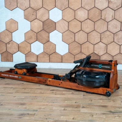 Гребной тренажер домашний OXYGEN FITNESS WOOD ROWER Q1 купить в Туле — магазин тренажеров в Туле