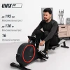 Гребной тренажер UNIX Fit Techno Rower 410 с механической нагрузкой — купить в Туле в магазине тренажеров