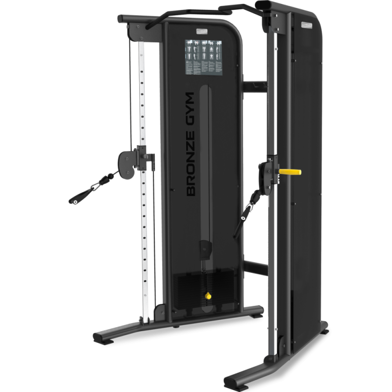 Двойная регулируемая тяга профессиональная BRONZE GYM NEO 17