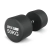 Гантель UNIX Fit PRO круглая обрезиненная 50 кг / шт.