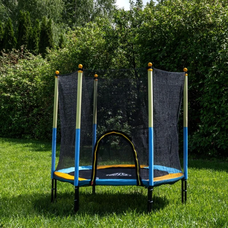 Батут DFC JUMP KIDS 60" желто-синий купить в Туле по низкой цене