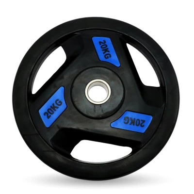 Диск обрезиненный c хватом UNIX Fit PRO 20 кг, 51 мм