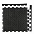Мат-пазл, 48 х 48 см, 8 мм, черный