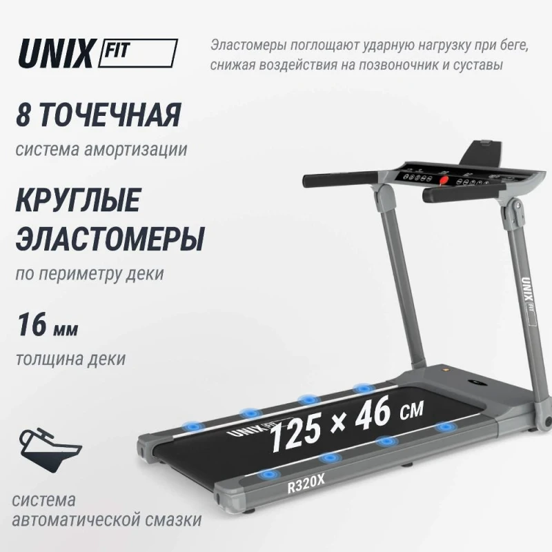 Беговая дорожка UNIX Fit R-320X купить в Туле
