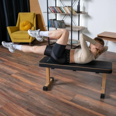 Силовая скамья прямая домашняя OXYGEN FITNESS MEEKER — купить в Туле в магазине тренажеров ArtRelax