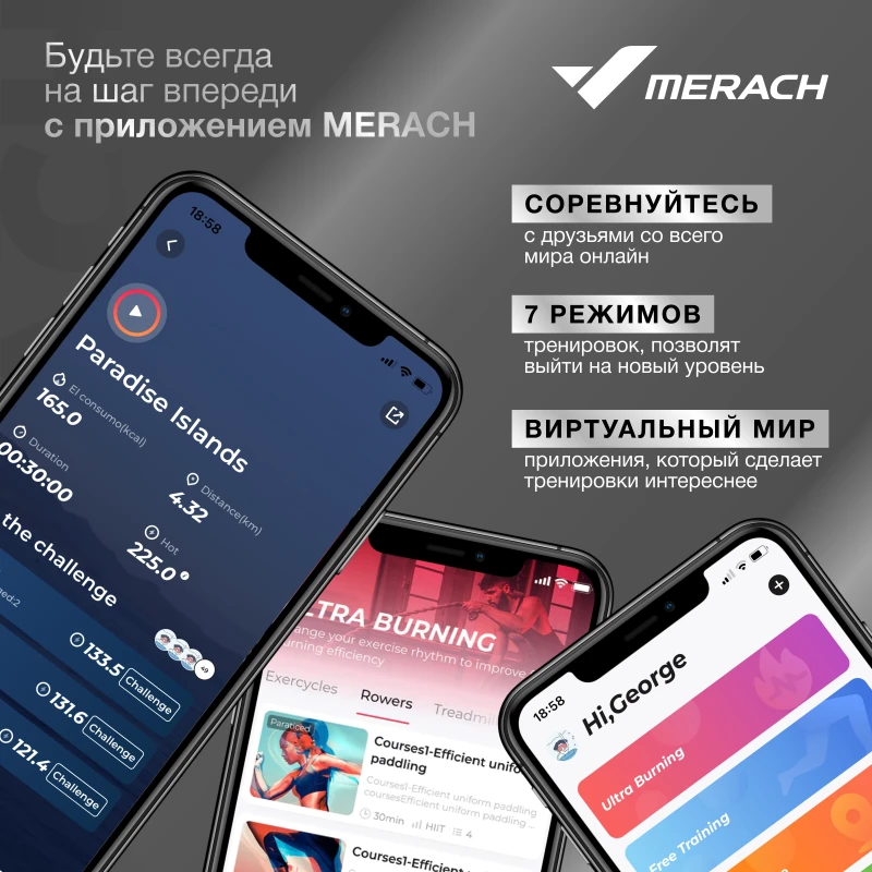 Спин-байк домашний MERACH MR-S06 WHITE купить в Туле