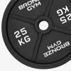 Диск олимпийский BRONZE GYM чугунный 25 кг