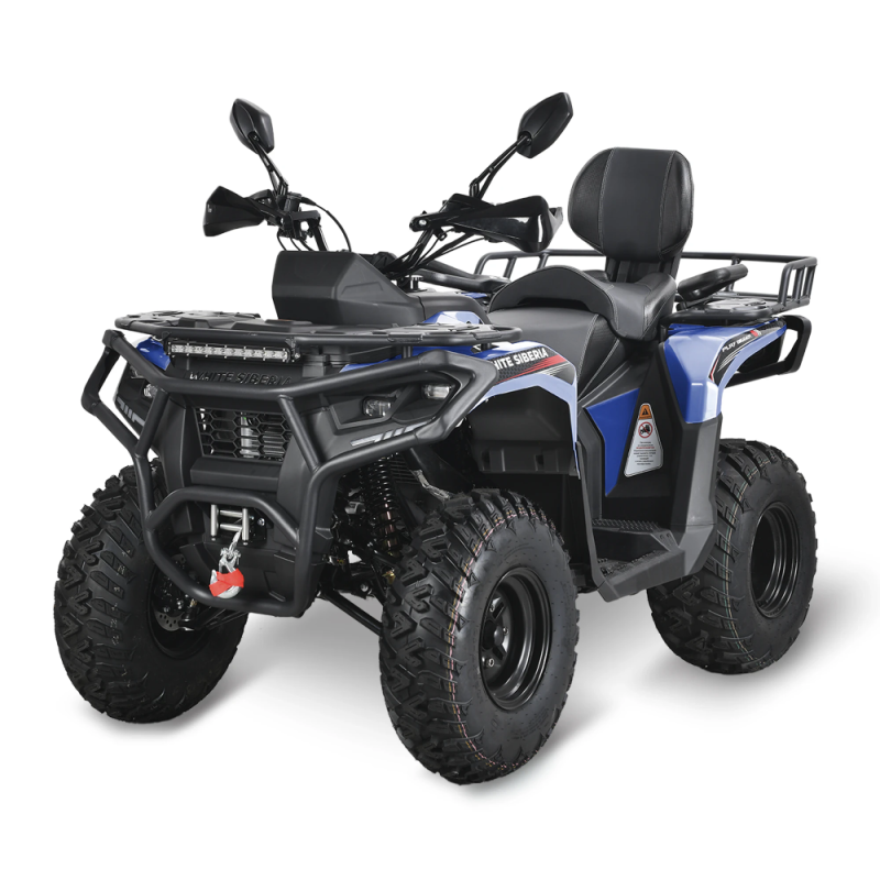 Бензиновый квадроцикл WHITE SIBERIA BARS 320CC PRO (синий)