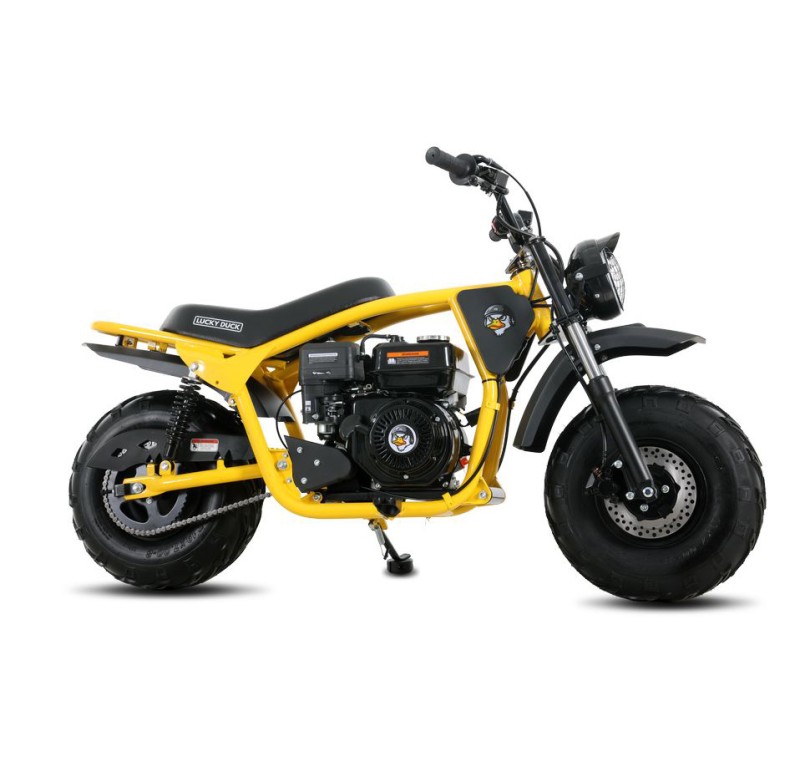 Минибайк Lucky Duck Ranger RB200 MAX жёлтый — купить в Туле в магазине электро- и мототранспорта, рассрочка