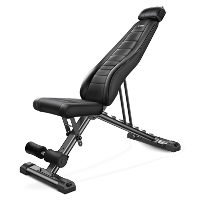 Скамья силовая, универсальная HYFIT, складная, черная D008