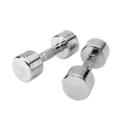 Гантельный ряд хромированный 1-10 кг OKPRO OK1025