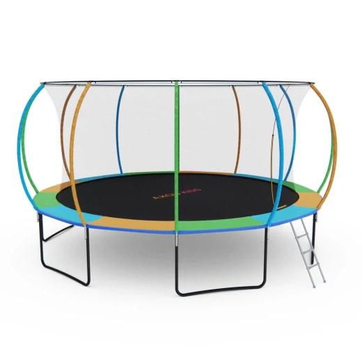 Батут с сеткой DFC A.KOU KIDS 16ft с лестницей (2 короба) купить в Туле по низкой цене