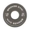 Диск калиброванный BRONZE GYM для пауэрлифтинга серый 1,25 кг