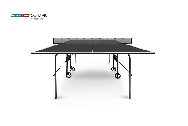 Стол теннисный Olympic с сеткой Black