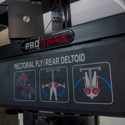 Баттерфляй/задняя дельта Protrain CP102 (пек дек) — тренажер для грудных и дельтовидных мышц