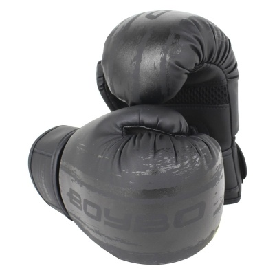 Перчатки боксерские BoyBo Stain BGS322 черный