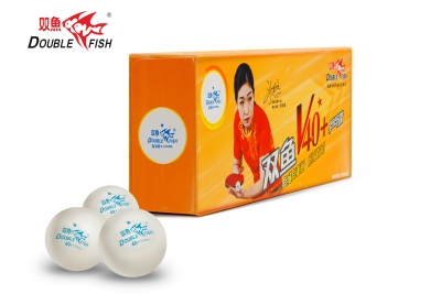 Мячи для н/т Double Fish 1* Volant (10 шт/упак.) р-р.40+