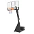 Баскетбольная стойка UNIX Line B-Stand-TG PRO 54"x32" (140 х 82 см) R45 H230-305 см