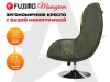Дизайнерское кресло FUJIMO Monogram Pine Lime
