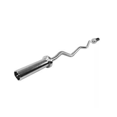 Гриф олимпийский W-образный OKPRO OK5004-2 (120 см)