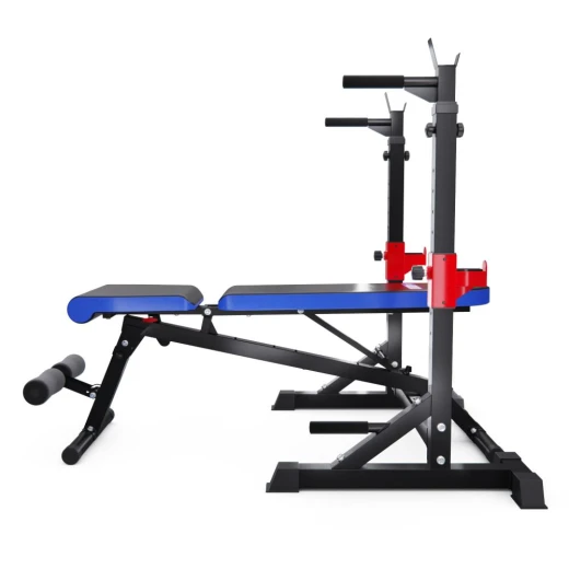 Скамья для жима со стойками DFC Pro Fitness — купить в Туле в магазине тренажеров ArtRelax

