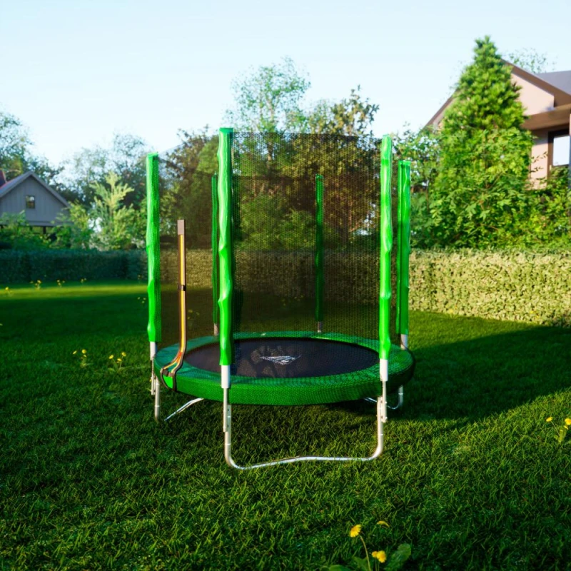 Батут DFC Trampoline Fitness с сеткой 6ft купить в Туле по низкой цене