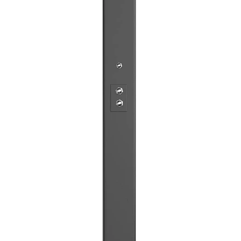 Баскетбольная стойка стационарная UNIX Line B-Stand-PC 72"x42" (180 х 105 см) R45 H230-305 см