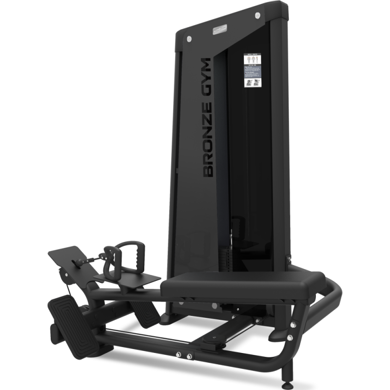 Горизонтальная тяга BRONZE GYM NEO 33 — профессиональный тренажёр для спины