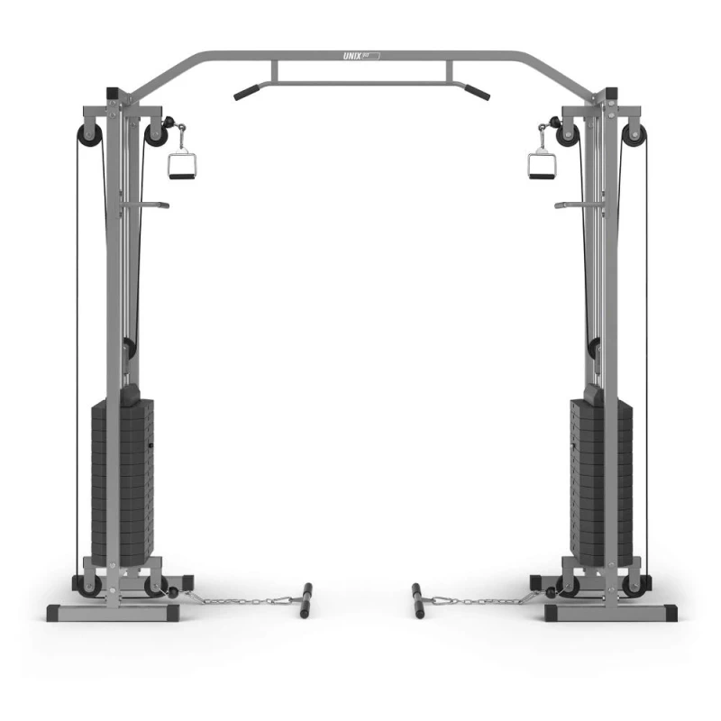 Кроссовер UNIX Fit Station 150 (два блока) — профессиональный тренажер для зала