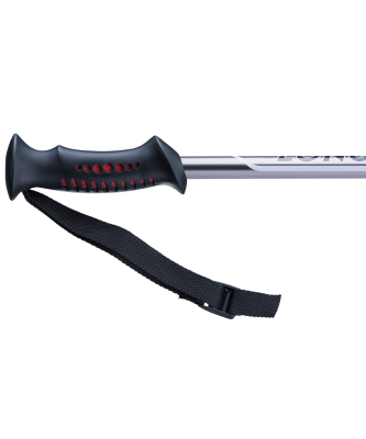 Палки для скандинавской ходьбы Longway, 77-135 см, 2-секционные, серый/чёрный