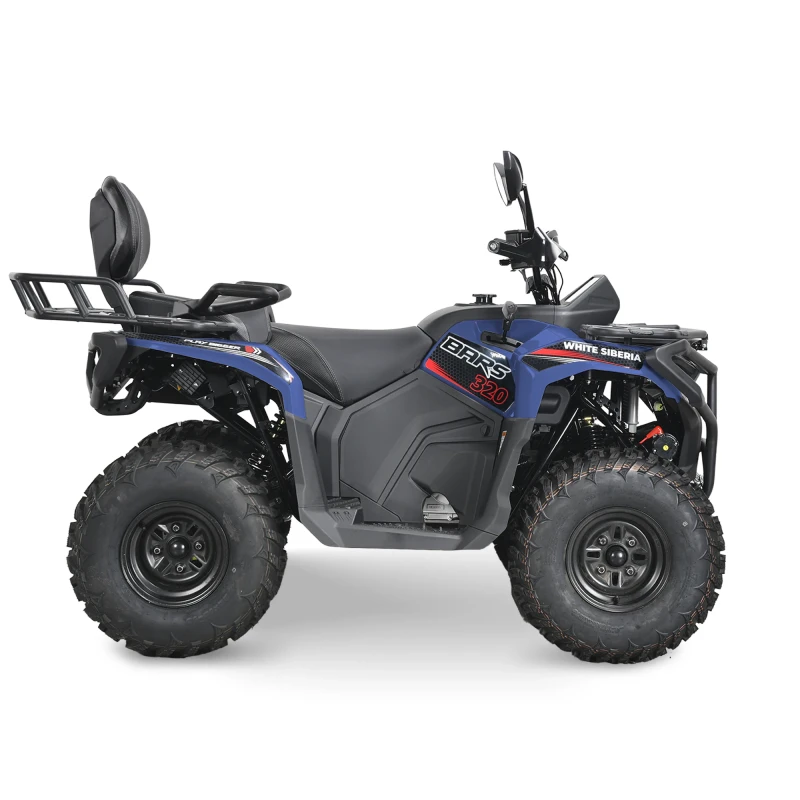 Бензиновый квадроцикл WHITE SIBERIA BARS 320CC PRO (синий)