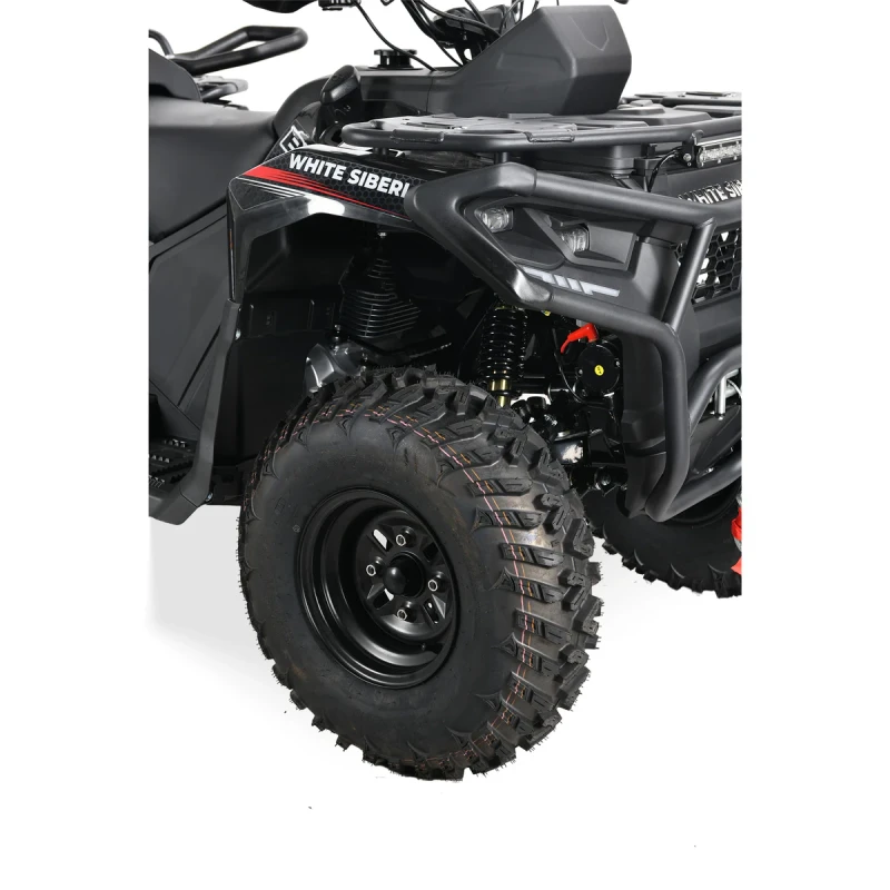 Бензиновый квадроцикл WHITE SIBERIA BARS 320CC PRO (черный)