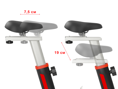 Велотренажер Спин-байк UNIX Fit SB-490 в рассрочку