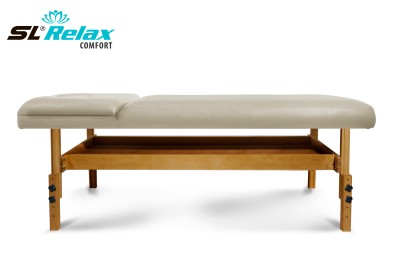 Массажный стол Relax Comfort бежевая кожа (№4)